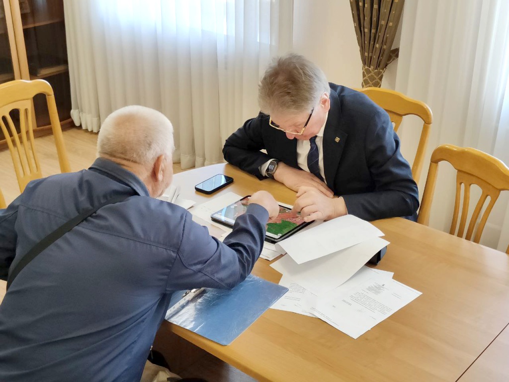 Владимир Ходырев обсудил в ходе личного приёма граждан вопросы благоустройства и инфраструктуры в Воронеже