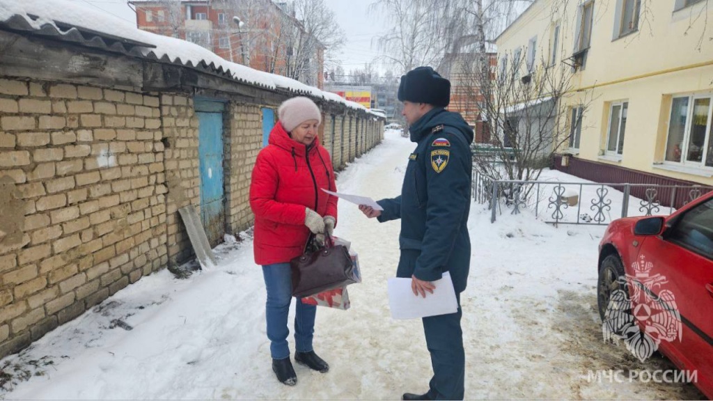 В Мордовии снизилось количество пожаров в новогодние праздники